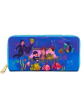 Disney Bedknobs and Broomsticks Loungefly Zippered Wallet New